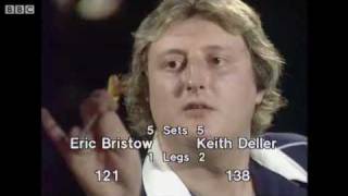 Classic Arrows  Keith Deller v Eric Bristow [upl. by Ykciv]