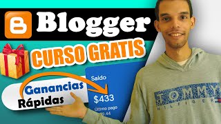 Como Crear un Blog y MONETIZARLO – Blogger y Adsense Gana Dinero con tu Blog [upl. by Eelra]