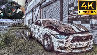 Rebuilding a Ford Mustang GT  Need for Speed HEAT  Gameplay using Logitech G29 steering wheel [upl. by Niret]