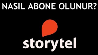 Storytel Nasıl Abone Olunur [upl. by Yvon257]