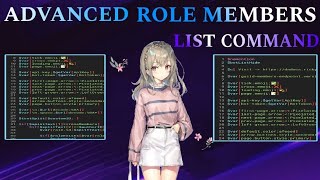 ADVANCED ROLE LIST MEMBERS COMMAND  BDFD TUTORIAL  ROLE LIST MEMBERS  Bot Designer [upl. by Atsocal549]