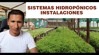 Hidroponía s 49 Instalaciones de hidroponia sistema NFT respuesta a preguntas de hidroponia [upl. by Mosora202]