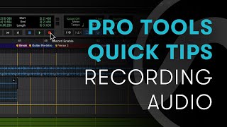 How To Record Vocals in Pro Tools For Beginners [upl. by Dupaix]