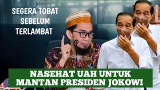 PESAN MENOHOK UAH UNTUK MANTAN PRESIDEN JOKOWI [upl. by Aihtnyc939]