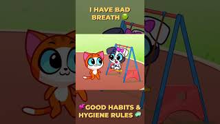 🤢 BAD BREATH NOT ANYMORE 🚫 LET’S MASTER GOOD HYGIENE 🎊🦷😸 [upl. by Notlaw]