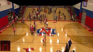 North Decatur High School vs Waldron High School IN Womens Varsity Volleyball [upl. by Arita596]