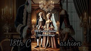 European Fashion in 18th century history funfacts learningisfun fashion europeanhistory cloth [upl. by Aidin101]