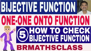 BIJECTIVE FUNCTION  ONEONE ONTO [upl. by Patrizia]