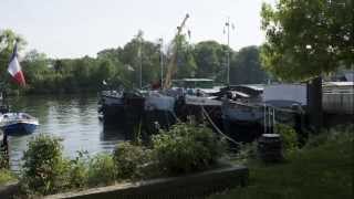 Balade à Conflans ste Honorine [upl. by Ruenhcs]