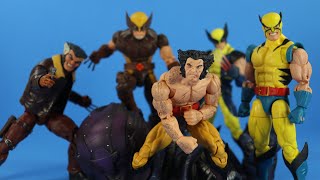 RANKING MY TOP 10 FAVORITE MARVEL LEGENDS WOLVERINE FIGURES  50TH ANNIVERSARY COMMEMORATIVE VIDEO [upl. by Ansev]