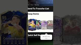 I PACKED TOTY CR7🔥🔥 eafc24 ultimateteam cristianoronaldo cr7 gaming xbox gameplay [upl. by Xanthus]