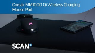 Corsair MM1000 Wireless QI mouse pad  Overview [upl. by Tarra]