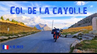 Col de la Cayolle  Motorradüberfahrt [upl. by Aicek]