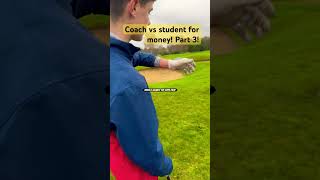 17 year old coach vs 33 year old student for money🤯 part 3 golf viralvideo trending golflife [upl. by Jinny]