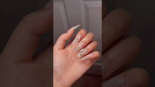 Loved this Ribbon nails 🎀 nailsart nailsdesign nailinspo youtubeshorts pinterest [upl. by Nylyram]