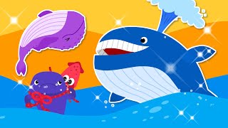 Sing Along Whale Song  Summer Sea Animal Song  Nursery Rhymes amp Kids Songs [upl. by Ray]