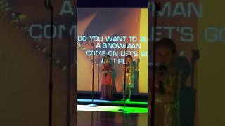 CRUISE KARAOKE 🚢🎤 Do You Want to Build a Snowman singer karaoke shorts royalcaribbean cruise [upl. by Hachman636]