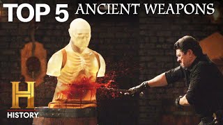 Forged in Fire TOP 5 WEAPONS OF THE ANCIENT WORLD [upl. by Atsev]