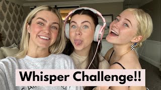 WHISPER CHALLENGE WITH THE ARNOLD SISTERS [upl. by Corrina]