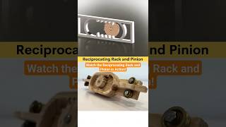 Rack and Pinion Mechanism Works mechanism engineering 3ddesign 3d animation solidworks [upl. by Ecneralc]