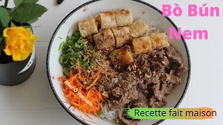 BÒ BÚN NEM fait maison  Cuisine vietnamienne authentique  Aller Ô Vietnam [upl. by Harv649]