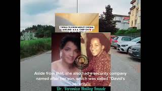 Meet singer Davido Biological Mother Dr Veronica Hailey Imadedavido motherofdavido [upl. by Suivat]