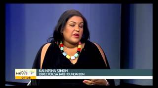 Kalnisha Singh on SA Taxi Foundation Art Award [upl. by Siravrat]