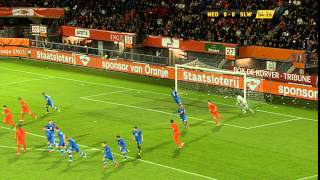 Highlights Netherlands  Slovakia Youth 20 EKqualification 15102012 [upl. by Dat]