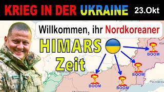 23OKTOBER AUSGELÖSCHT AN TAG 1  Ukrainer TREFFEN NORDKOREANISCHE BASIS  UkraineKrieg [upl. by Efinnej342]