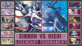 SINNOH vs HISUI  Legendary Pokémon Regions Tournament Battle 1 [upl. by Bartle]