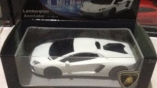 Petron Lamborghini Aventador LP 7004 Model Car white [upl. by Uriiah]