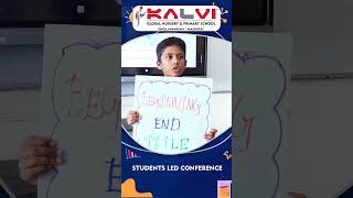 Kavin Roshan  Sequence of the Story  STUDENTS LED CONFERENCE  Kalvi School [upl. by Sid]