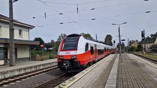 Einfahrt der S1 3629 am 22082024 in Steyr [upl. by Amena]