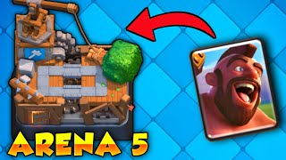 NEW UPDATE Best Arena 5 Hog Cycle Decks Builder Workshop  Best Clash Royale Arena 5 Hog DECKS [upl. by Nnuahs]