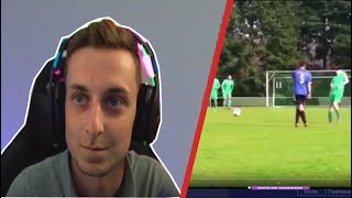 PAIN reagiert auf BEST OF KREISLIGA 2018 😂 Fouls Rote Karten amp Fails [upl. by Eskil]