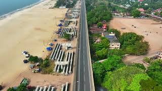 NH66 Alappuzha Bypass New Bridge Work in Progress [upl. by Crudden]