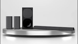 Sony HTS20R Real 51ch Dolby Digital Soundbar for TV with subwoofer and Compact Rear Speakers [upl. by Akcimehs]