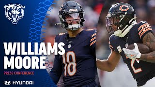 Williams Moore on working with Thomas Brown  Chicago Bears [upl. by Bela]