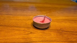 DIY Tea light Candle [upl. by Darum509]