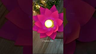 Easy Tealight Candle Holder DIY for Diwali  Navratri DIY shorts diy craft diwali [upl. by Lehmann201]