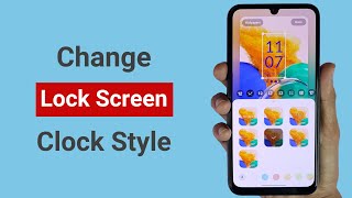 How to Change Lock Screen Clock Style on Android [upl. by Hebrew]