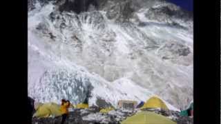 MtEverest Climbing view of Camp26400m 【エベレスト登山】キャンプ2の様子 [upl. by Damian52]