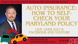 Maryland Auto Insurance Self Check Review [upl. by Ikeda482]