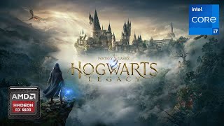 Hogwarts Legacy Gameplay with i7 4770 and RX 6600 8Gb Ultra Setting [upl. by Osher]