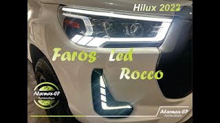 ðŸ”¥Faros Led Rocco Hilux 2023ðŸ˜ŽðŸ”¥ [upl. by Noxid441]