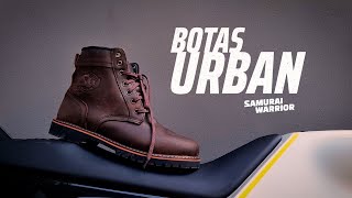 Botas para Motocicletas Urban  Samurai Warrior [upl. by Leirvag]