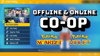 Offline amp Online CoOp  Pokémon Scarlet and Pokémon Violet [upl. by Stochmal]