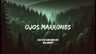 Lasso  Ojos Marrones LetrasLyrics [upl. by Auqenat]