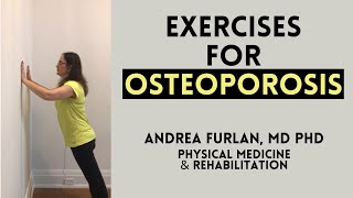 017 TwentySix Exercises for Osteoporosis Osteopenia and whole body Osteoarthritis [upl. by Elime]