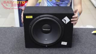 Сабвуфер корпусный Rockford Fosgate Prime R11X12 [upl. by Nesilla]